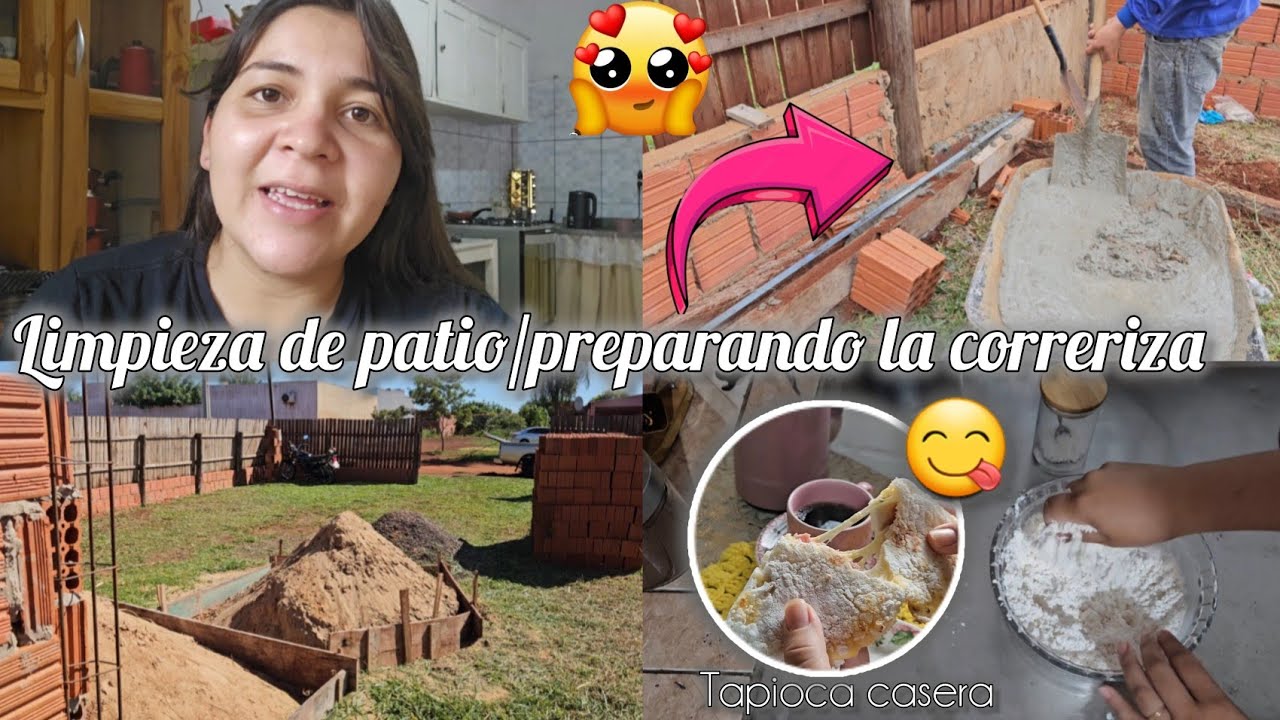 Queríamos irnos,llovió/falta poco para el portón 🙏🥰/Tapioca Casera fácil y deliciosa😋
