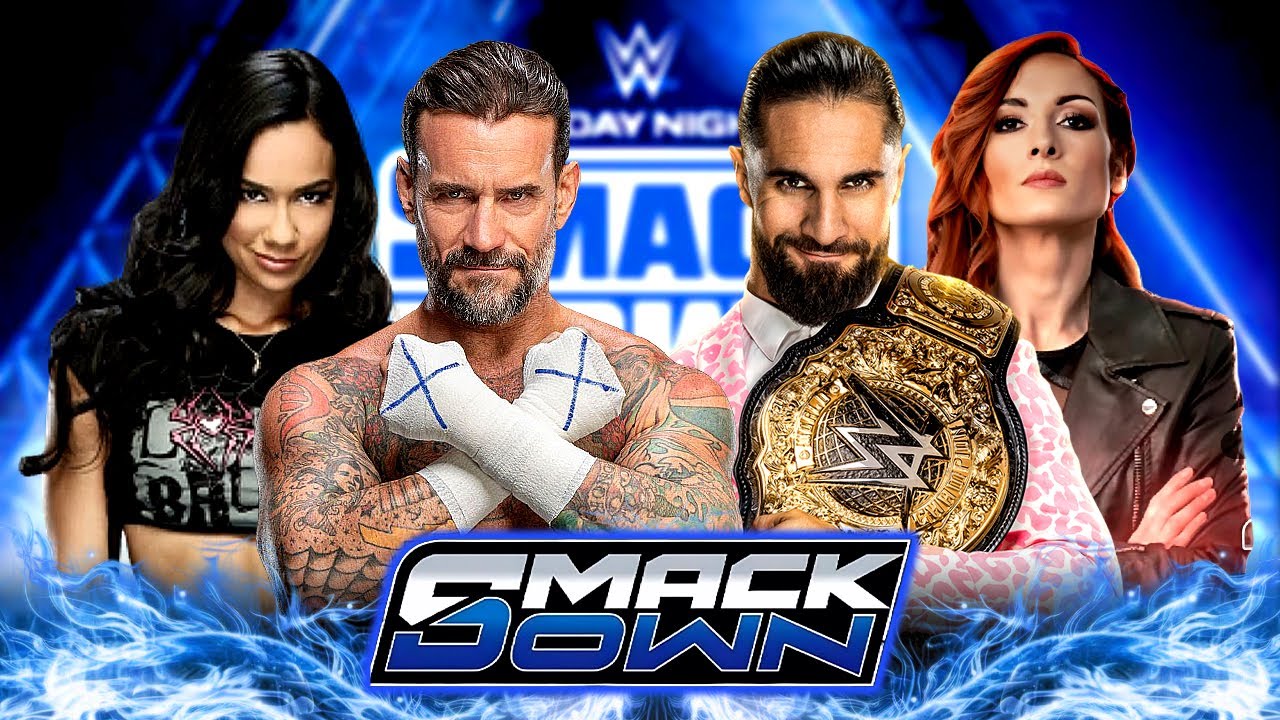 CM Punk и AJ Lee против Сета Роллинса и Бекки Линч | WWE SmackDown 05.09.2025