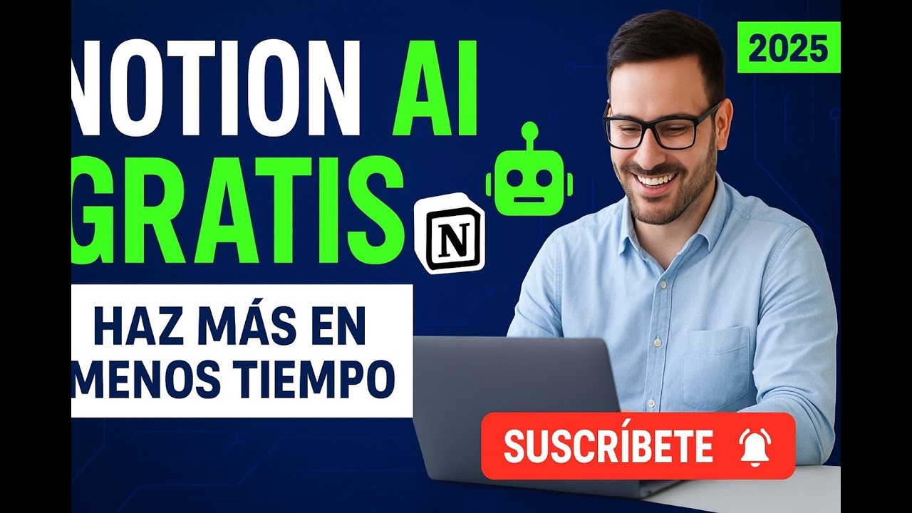 &ldquo;C&oacute;mo usar Notion AI GRATIS en 2025 | Gu&iacute;a f&aacute;cil para principiantes&rdquo;
