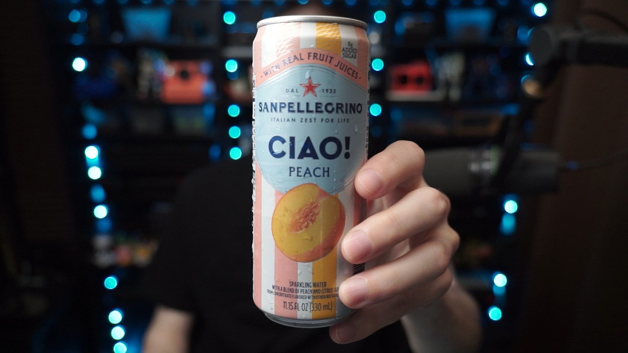 Sanpellegrino Ciao Peach Sparkling Water Review