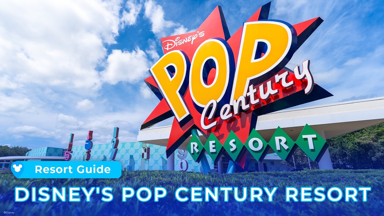 Full Resort & Room Tour: Disney's Pop Century Resort | Walt Disney World