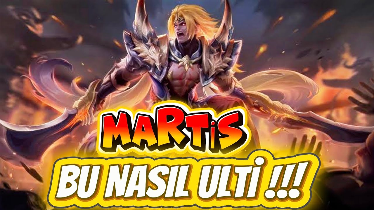 TEK ATMA CANAVARI MARTİS’in ULTİSİ FENA☠️💥MOBİLE LEGENDS #mlbb