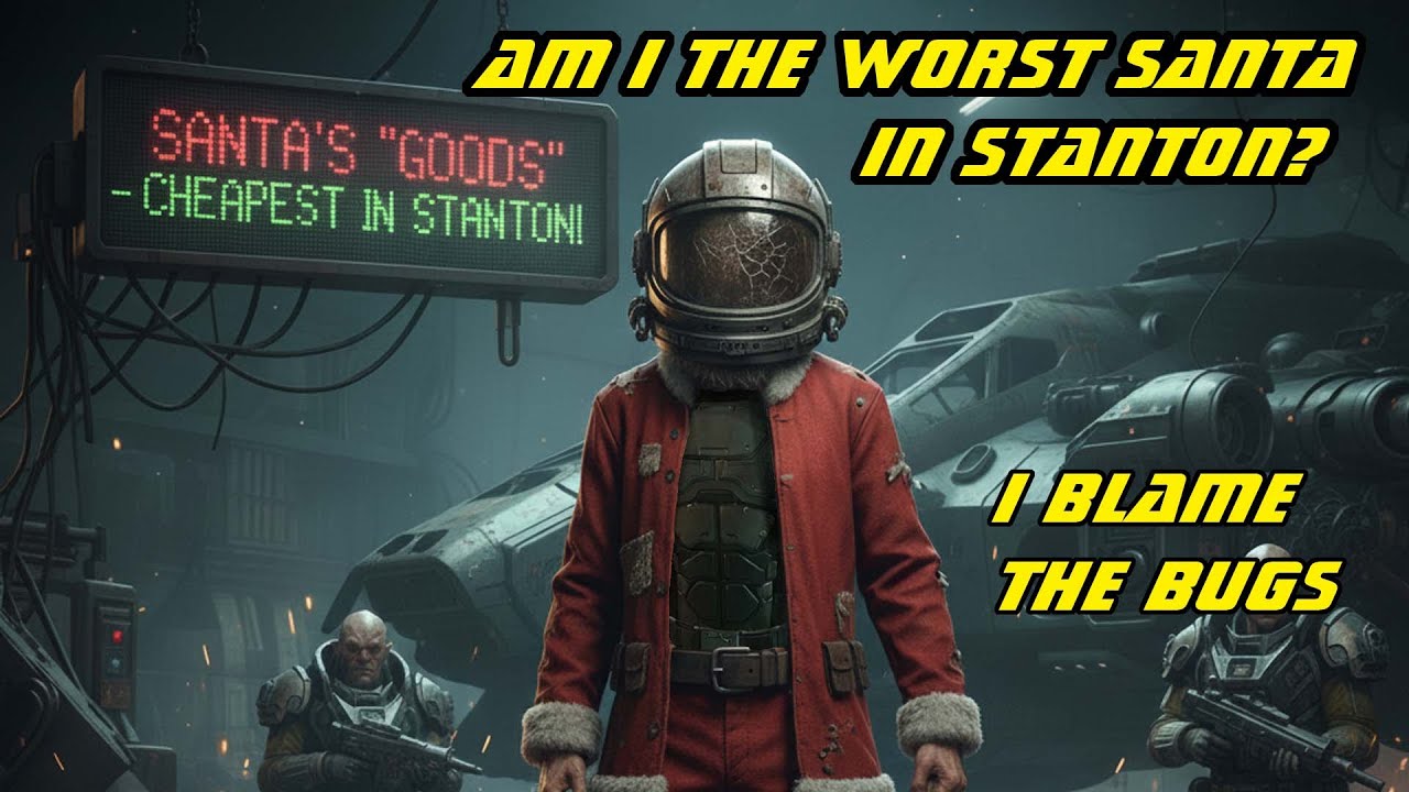 Star Citizen: Luminalia delivery missions are back,  they did not go well for me.