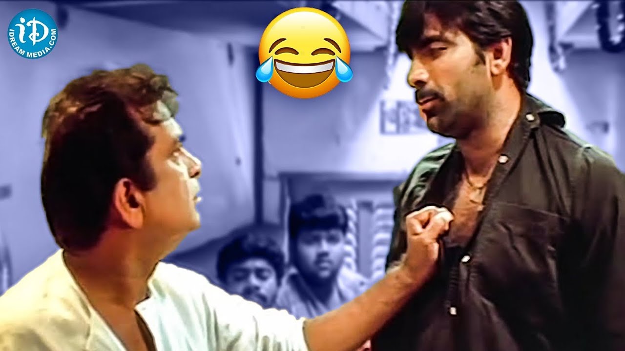 Ravi Teja And Brahmanandam Train Comedy Scene | Venky Movie | Venky Movie Comedy Scenes | IDream