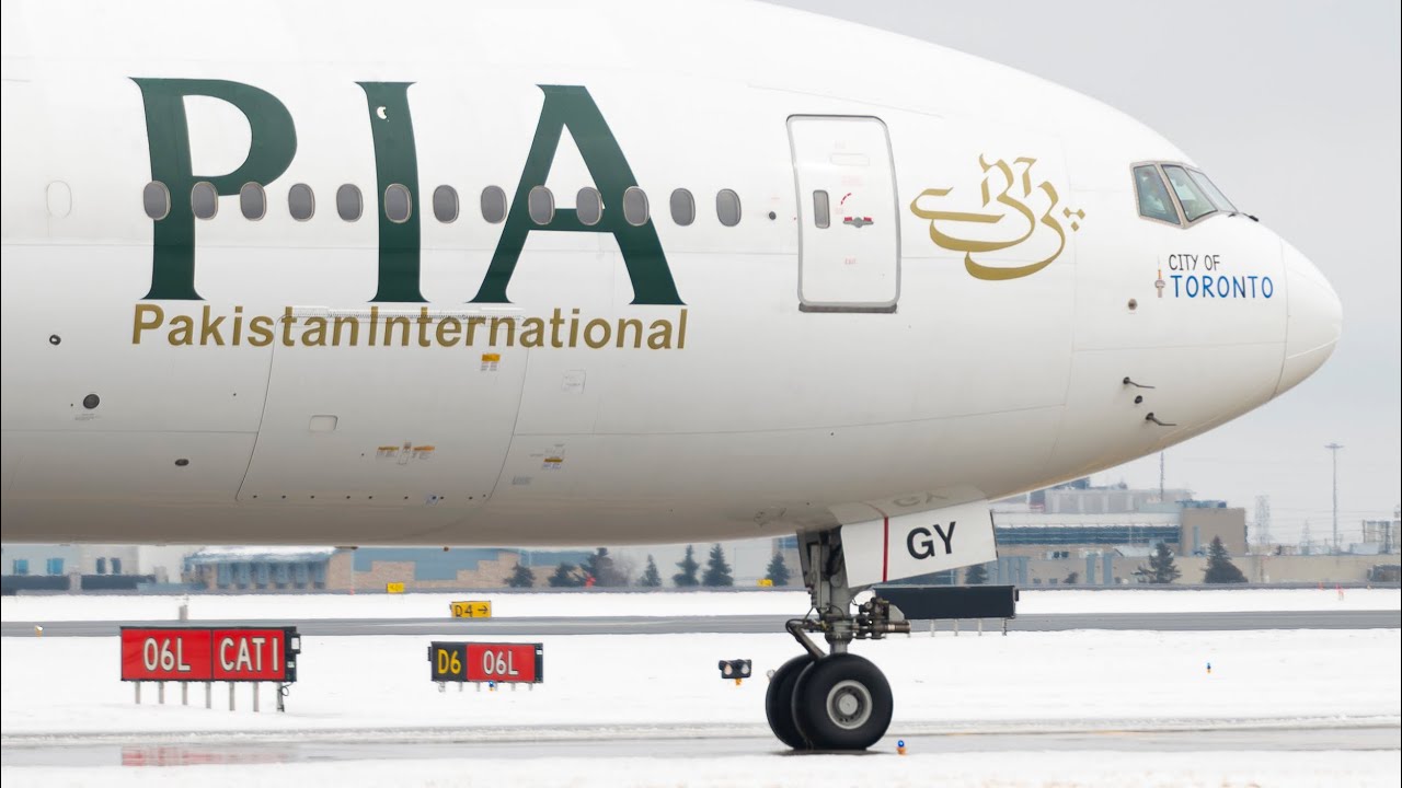🇵🇰PAKISTAN 🇵🇰 “CITY OF TORONTO” This PIA Boeing TRIPLE is an official resident of Toronto