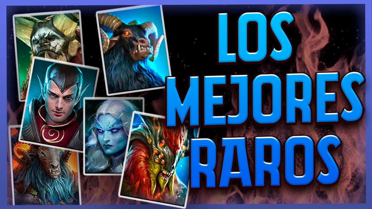 Que CAMPEONES RAROS sirven?🔥 Guía 2022【 RAID SHADOW LEGENDS】
