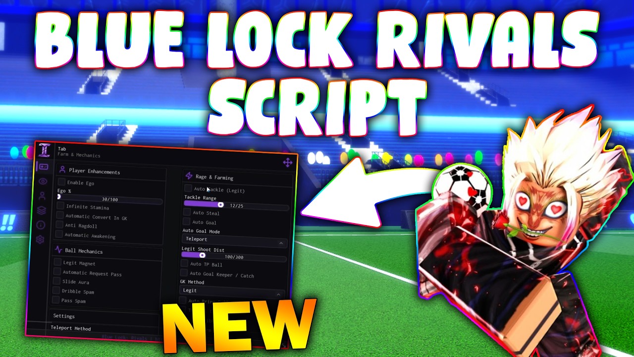 *NEW* Blue Lock: Rivals Script (PASTEBIN 2026) ( AUTO GOAL , FLOWS/STYLES , INF STAMINA , INF FLOW )