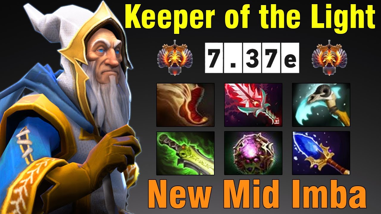 New Mid Imba - Keeper of the Light Dominate in Patch 7.37e!