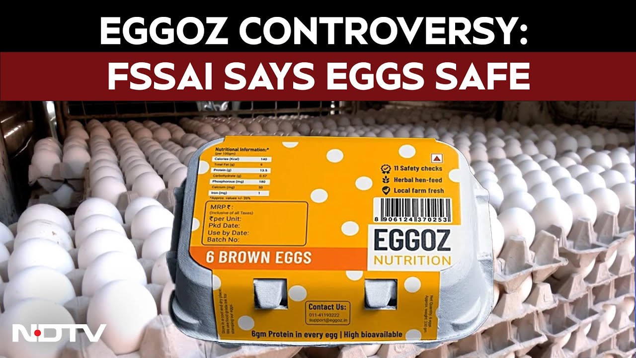 Eggoz  News | Eggoz Controversy: FSSAI Says Eggs Safe, No Cause For Panic