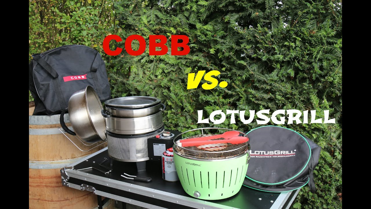 Cobb Grill vs  Lotusgrill - Was passt in die Tragetasche
