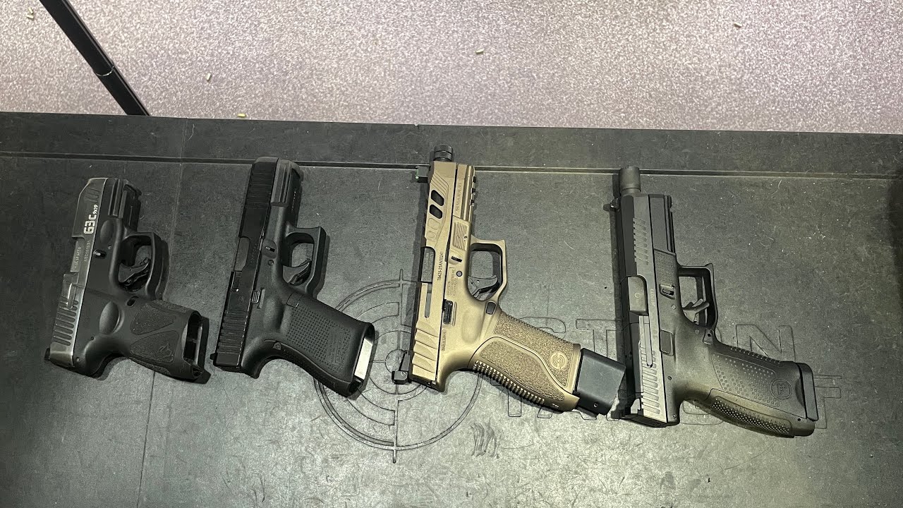 Crazy Range Day 🔥(Taurus G3c, Stoger STR9c, Cz p10c, Glock 19gen5)