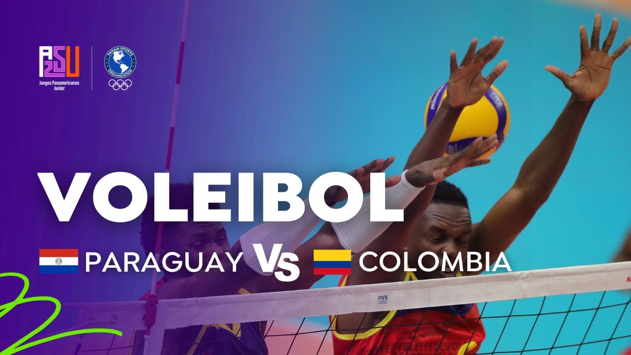 Paraguay vs Colombia - Voleibol Masculino - Juegos Panamericanos Junior ASU 2025