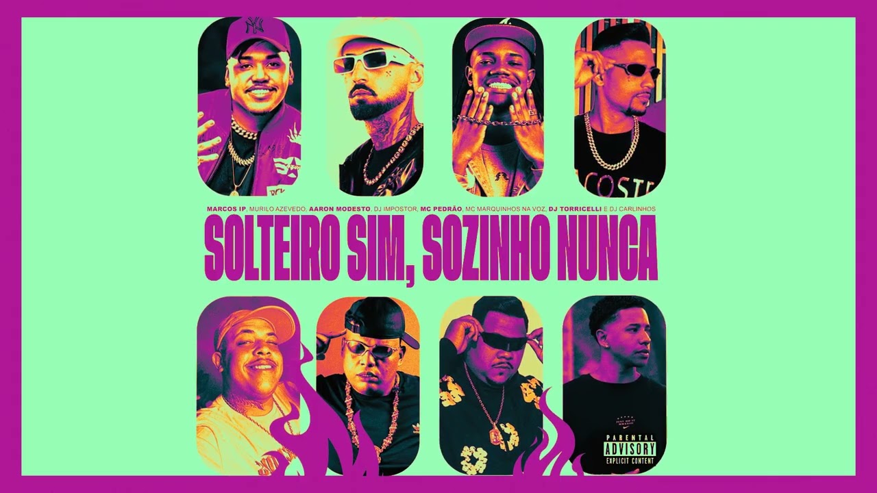 SOLTEIRO SIM,SOZINHO NUNCA - Dj Torricelli,Marcos IP,Murilo Azevedo,Aaron Modesto,Dj Carlinhos