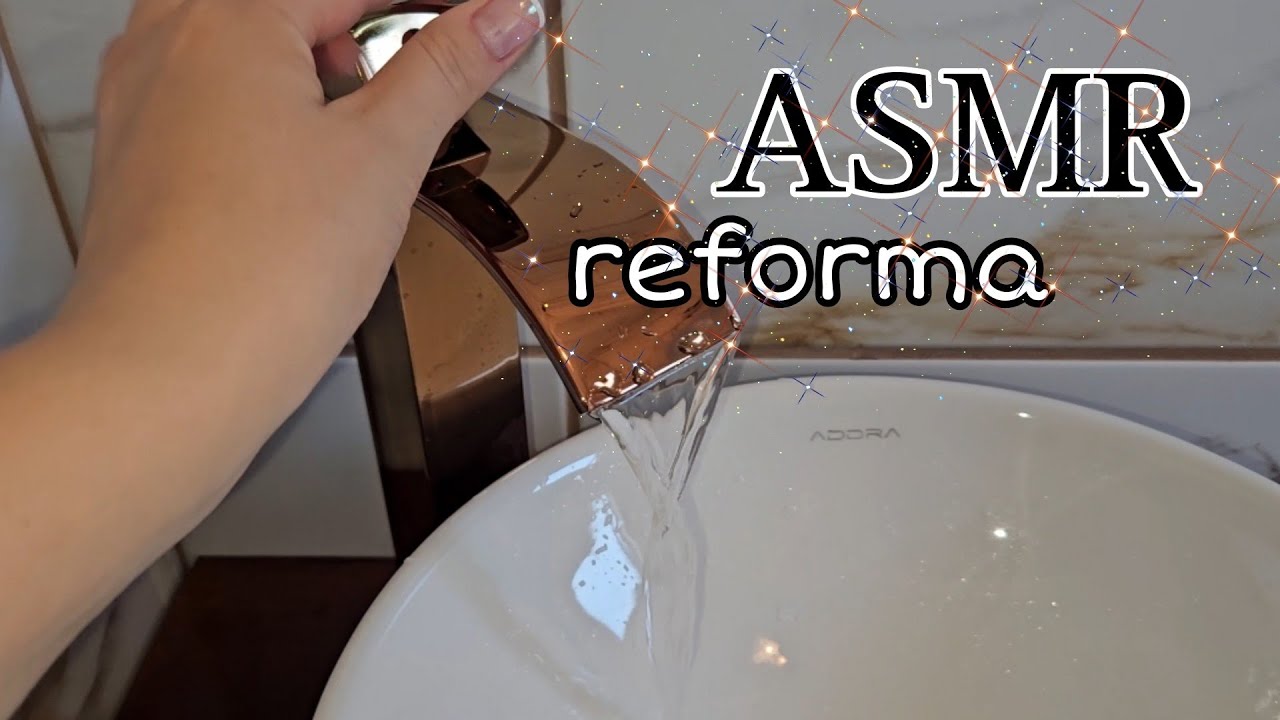 ASMR | REFORMA DA CASA parte 4. #gabiasmrcanal