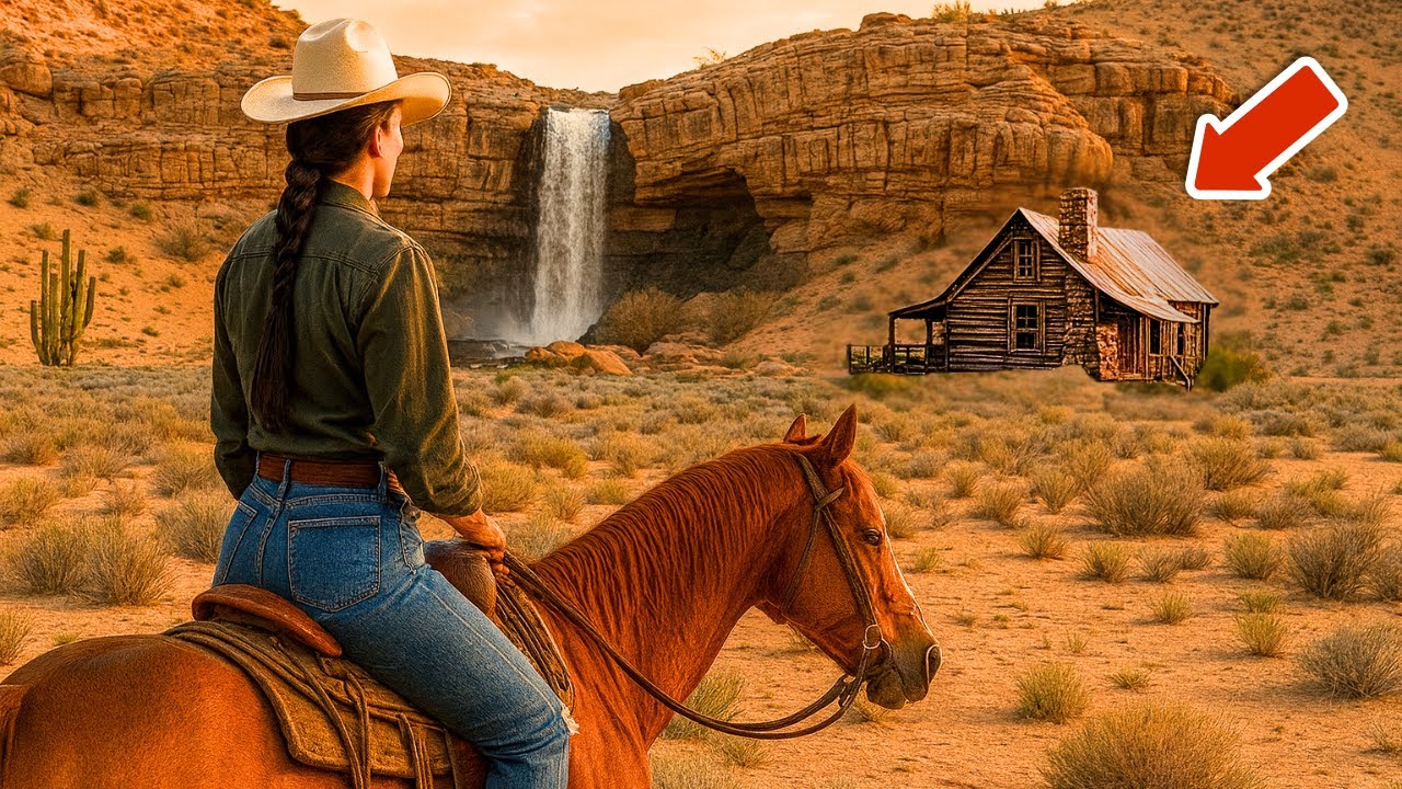 Vaquera Se Topó Con Una Vieja Cabaña En El Desierto — ¡Lo Que Vio Adentro La Dejó En Shock!