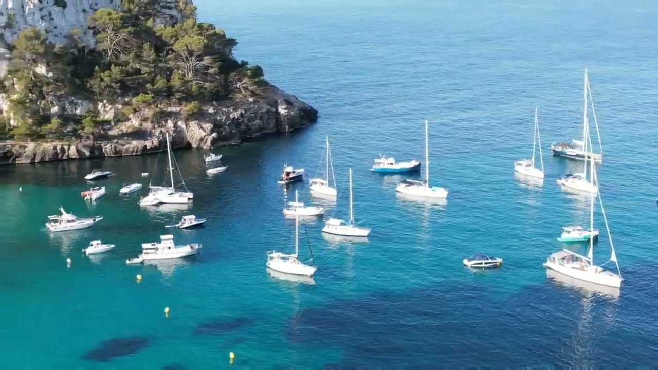 Cala Galdana and Hotel Meliá 2022 shot with DJI mini pro 3 drone