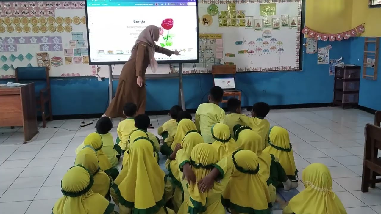 Video Pembelajaran TK Tema Tanaman menggunakan media IFP