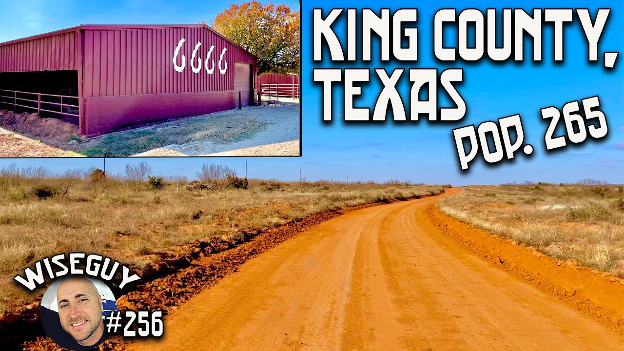 King County, Texas ||| 6666 Ranch ||| Exploring the 3rd LEAST POPULATED county in the USA