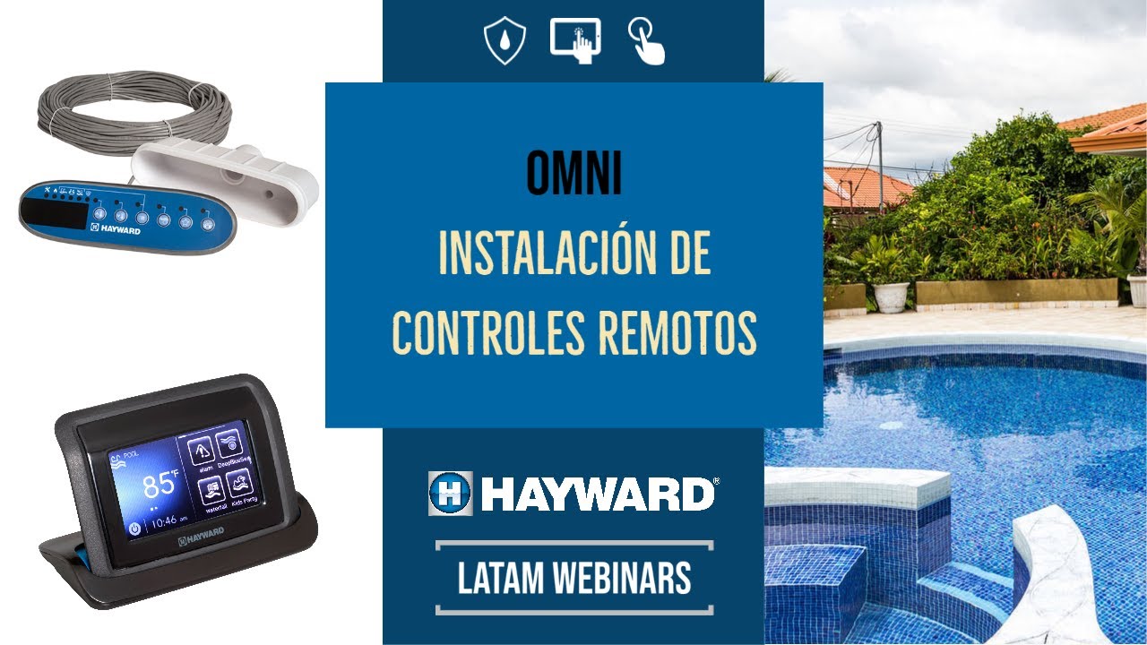 Hayward  Instalación de Controles Remotos para Automatización