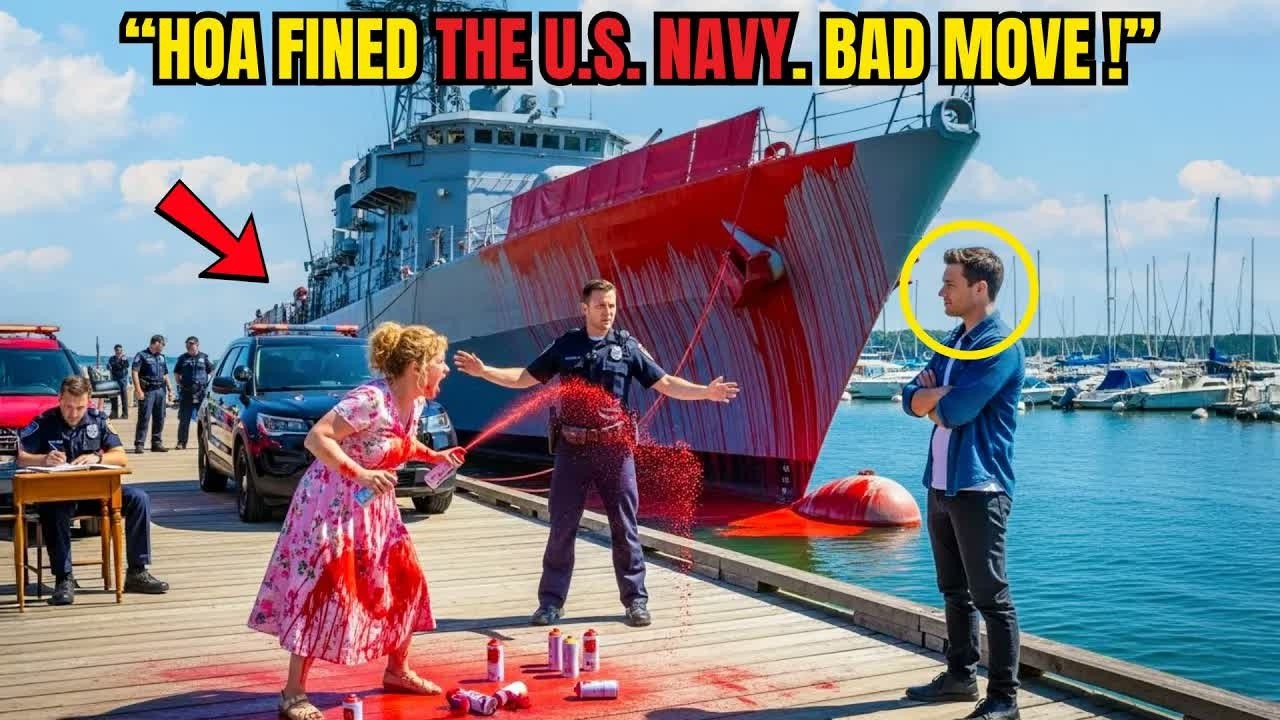 HOA Karen Tagged My Navy Patrol Boat — Not Knowing It's Federal Military Property