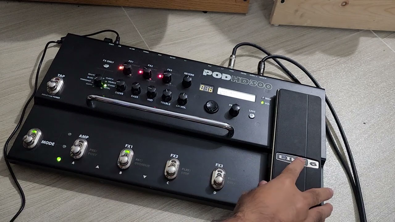เทส line6 pod HD300 ก่อนจัดส่ง!!!