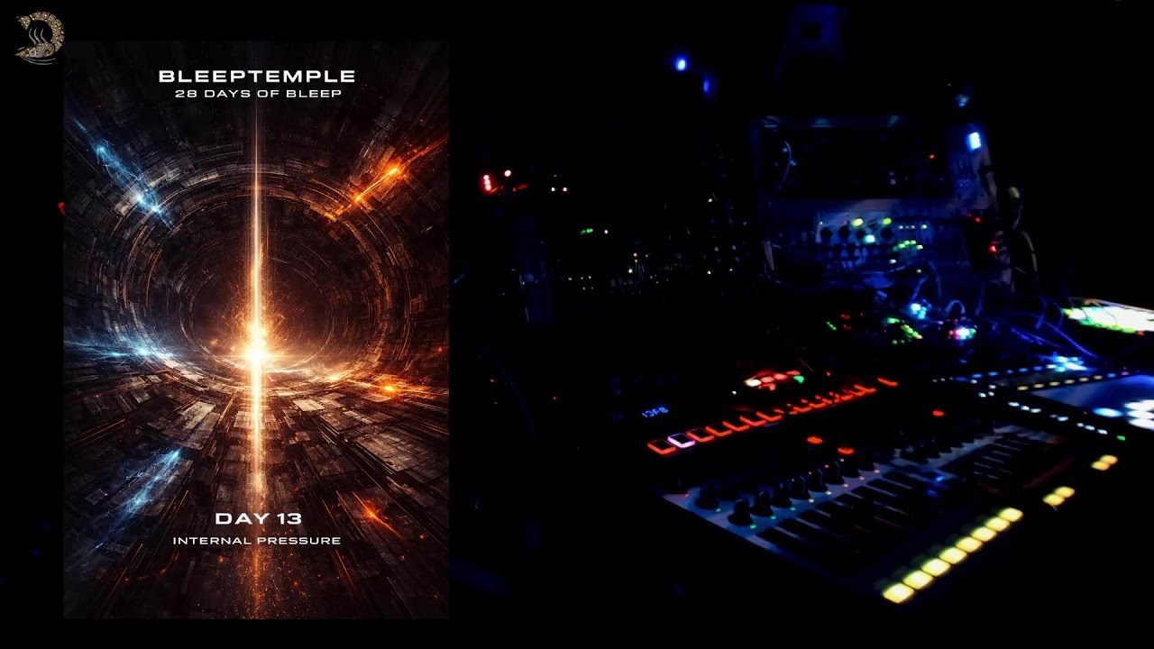 28 Days of Bleep - Day 13 - Live Hypnotic Techno - Improvised - Modular
