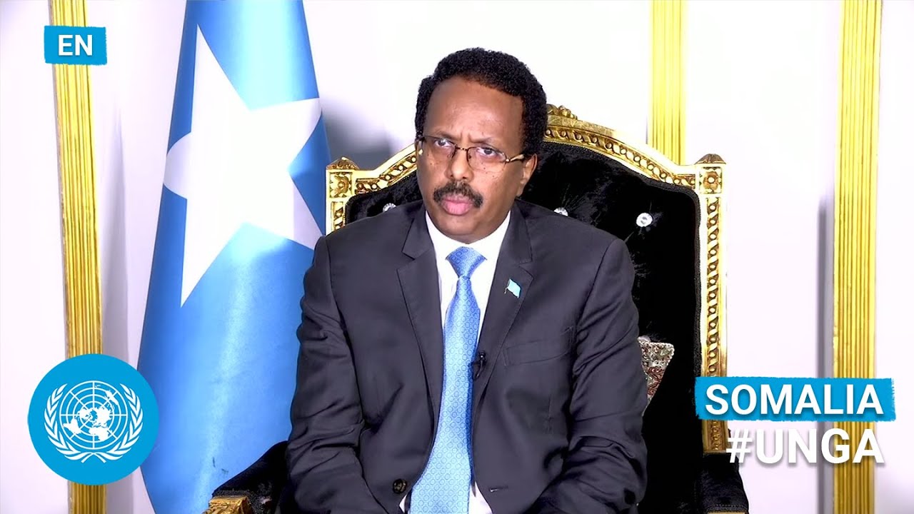 🇸🇴 Somalia - President Addresses United Nations General Debate, 76th Session (English) | #UNGA