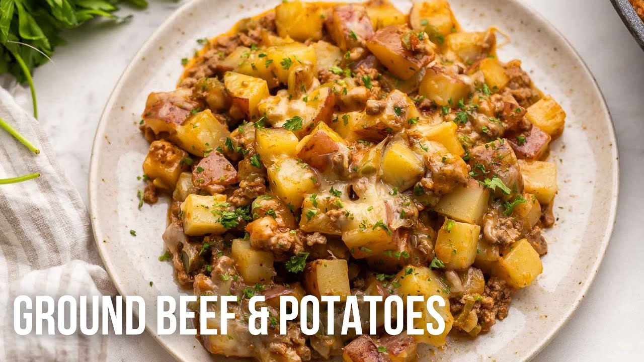 Ground Beef and Potatoes l The Recipe Rebel