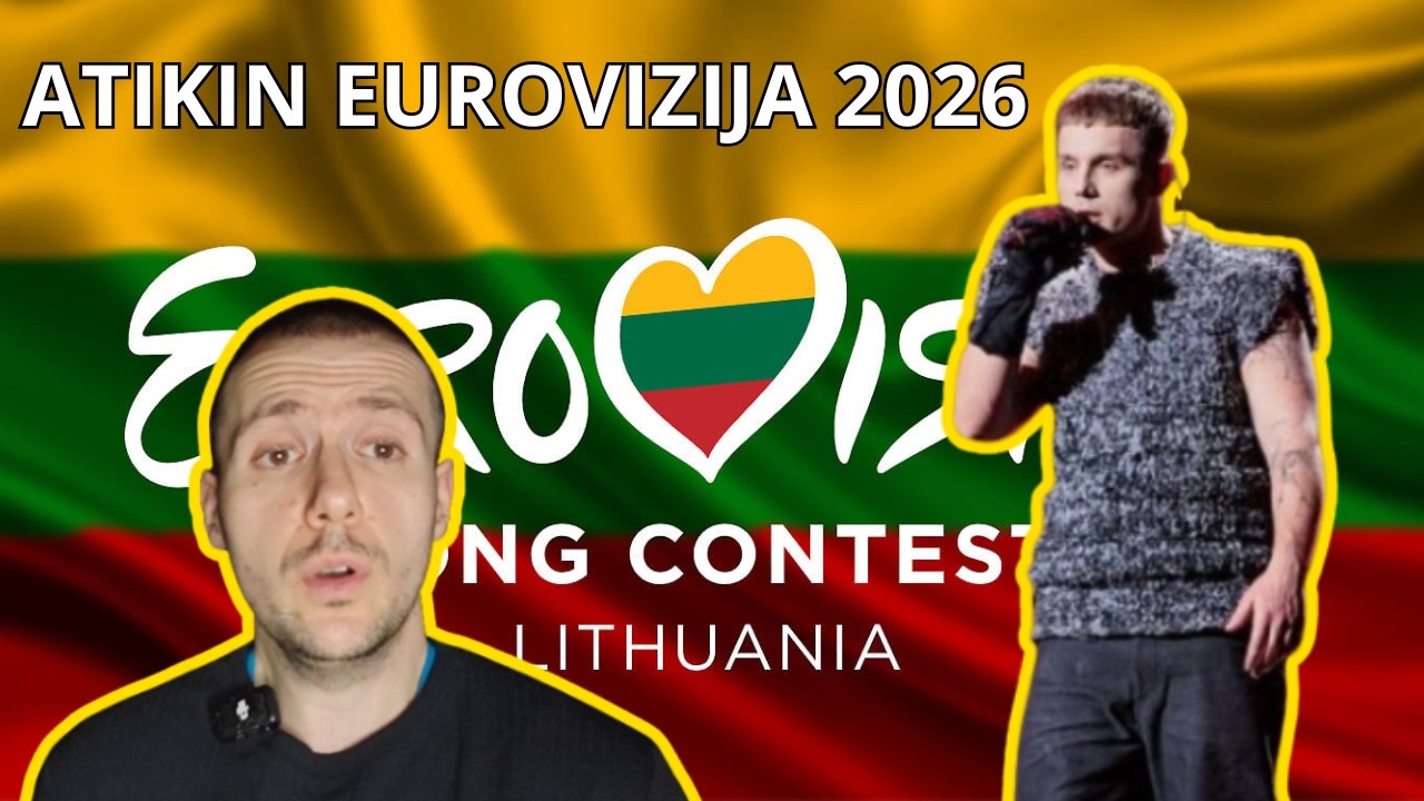 ЕВРОВИЗИЯ LT 2026 Atikin Burning Earth реакция