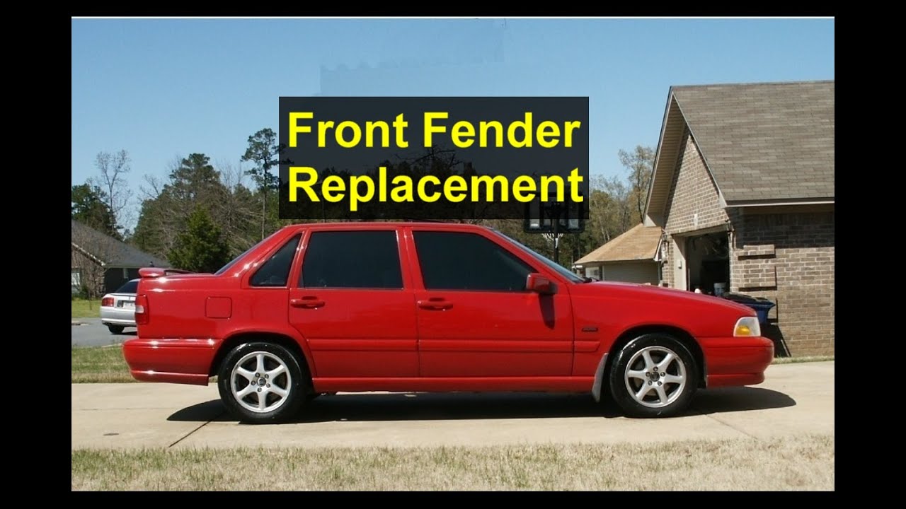 Fender removal and installation, Volvo S70, V70, XC70, etc.