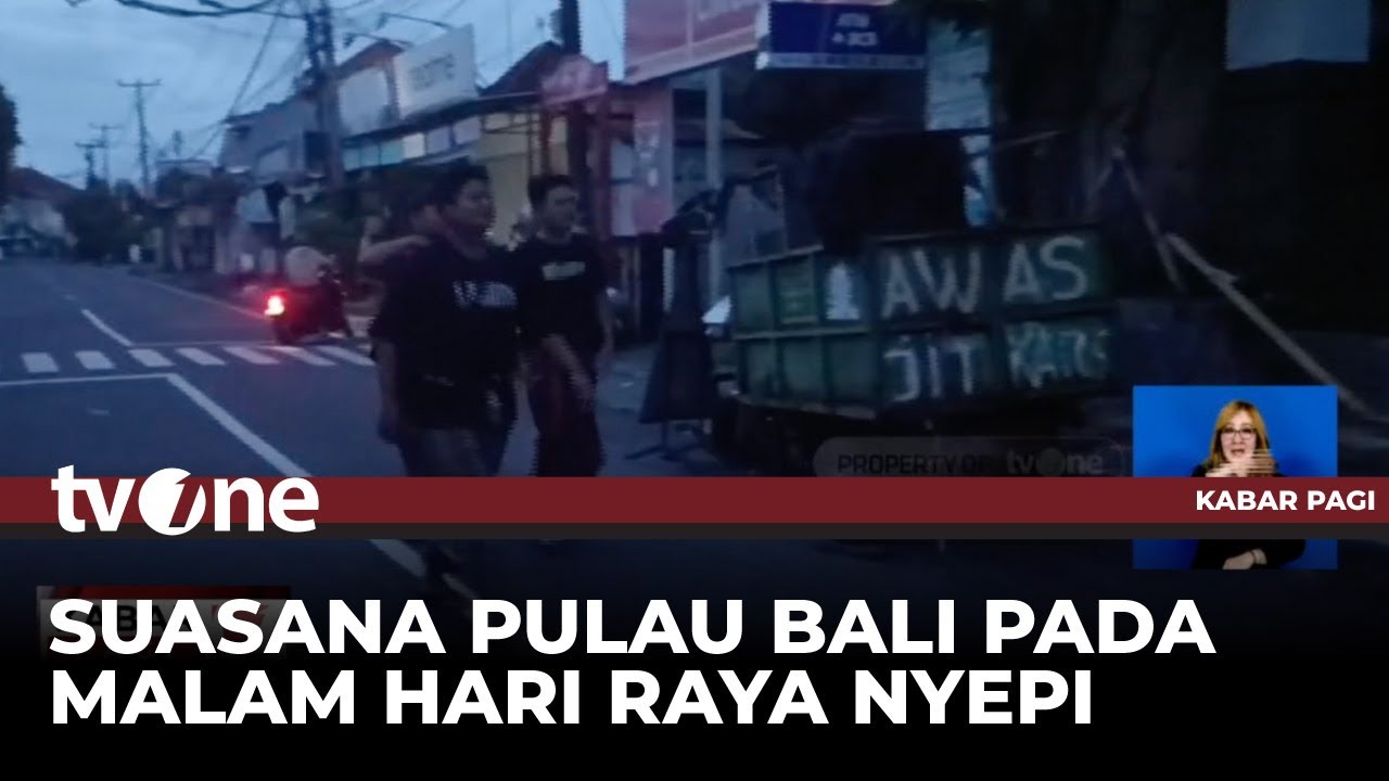 Suasana Hari Raya Nyepi di Pulau Bali | Kabar Pagi tvOne