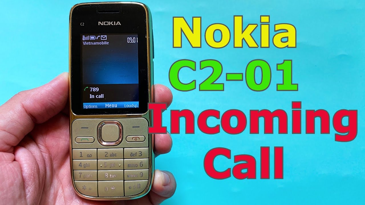 Nokia C2-01 Incoming call, Calling and Charging