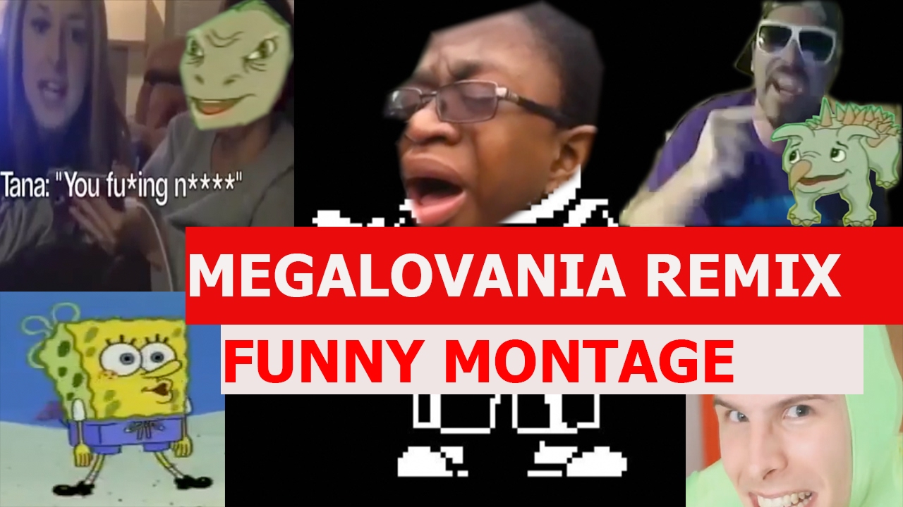 Undertale - Megalovania Remix - FUNNY MONTAGE