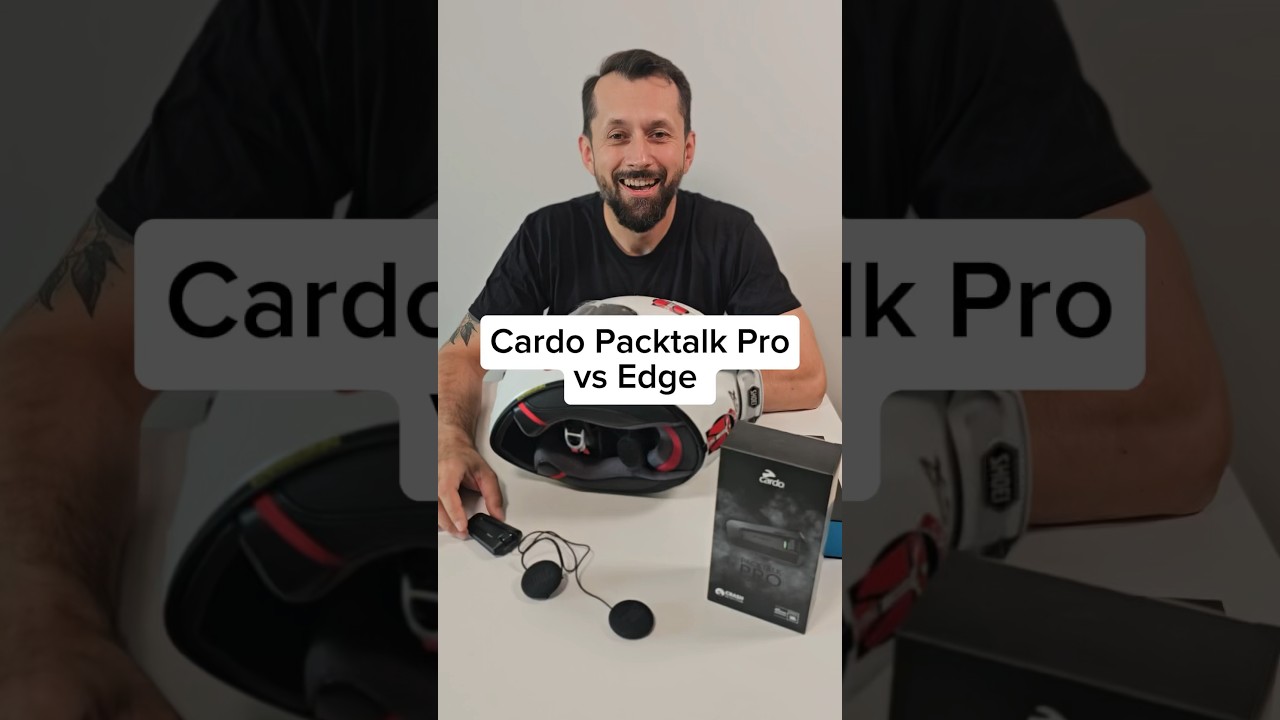 Interkomy - Cardo Packtalk Edge vs Packtalk Pro - 3 najważniejsze r&oacute;żnice. #motocyklista