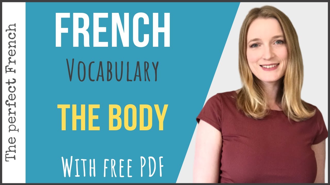 THE BODY - French vocabulary (with free PDF & Quiz) - French basics for beginners