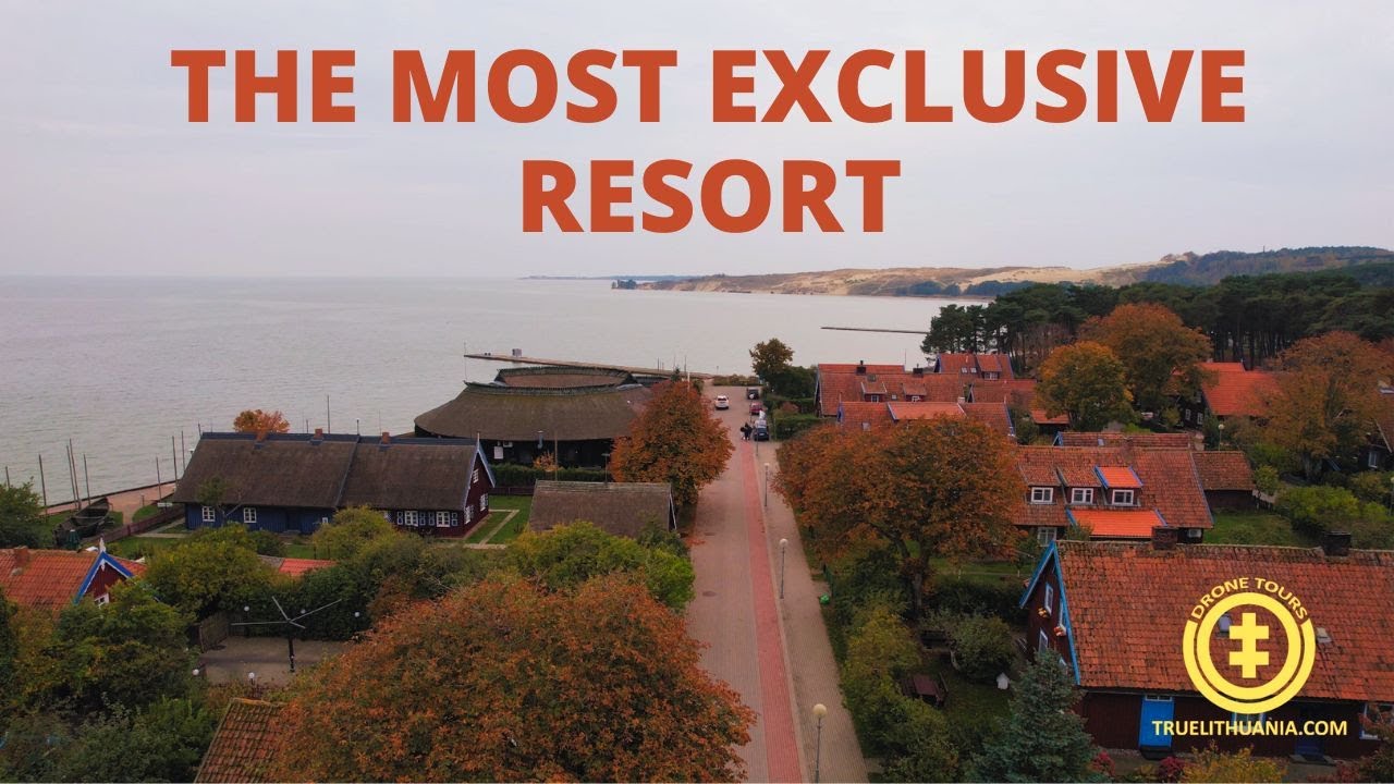 Nida Resort Town | Lithuania by drone