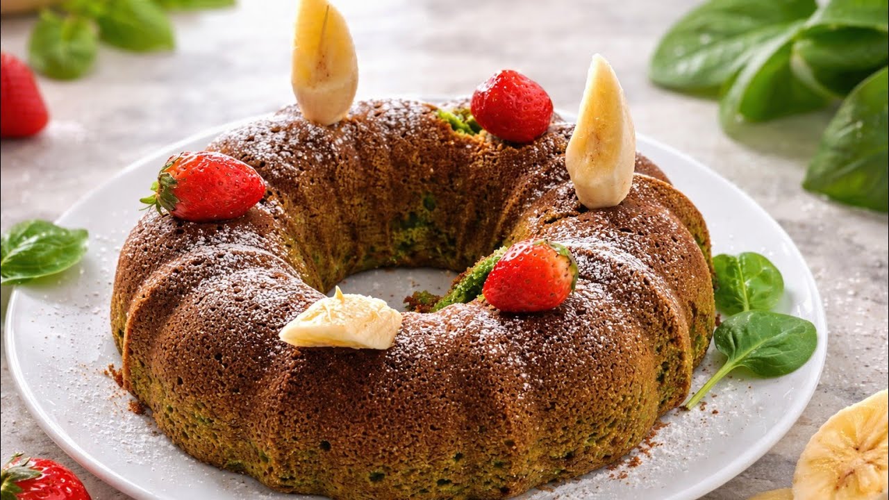The most special homemade spinach cake with a cloudy texture🍃Grandma's golden recipe👵🏻