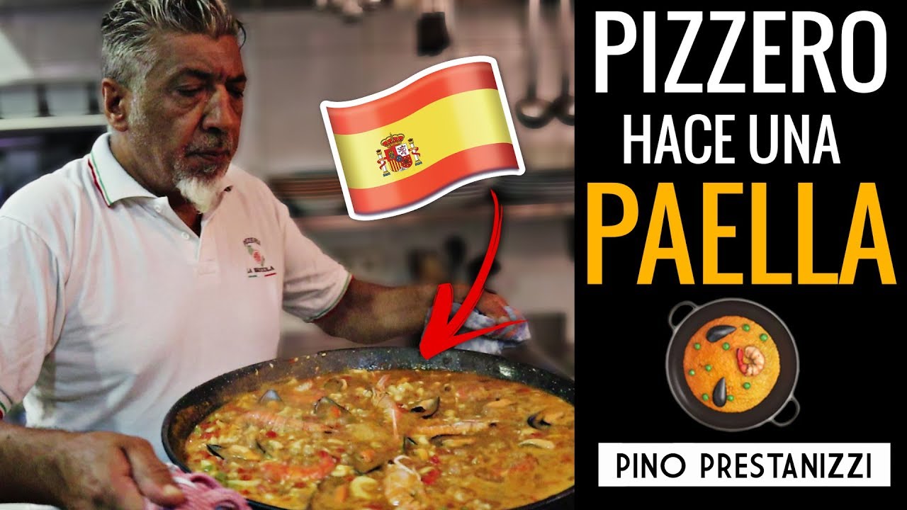 PIZZERO hace una PAELLA | Pino Prestanizzi
