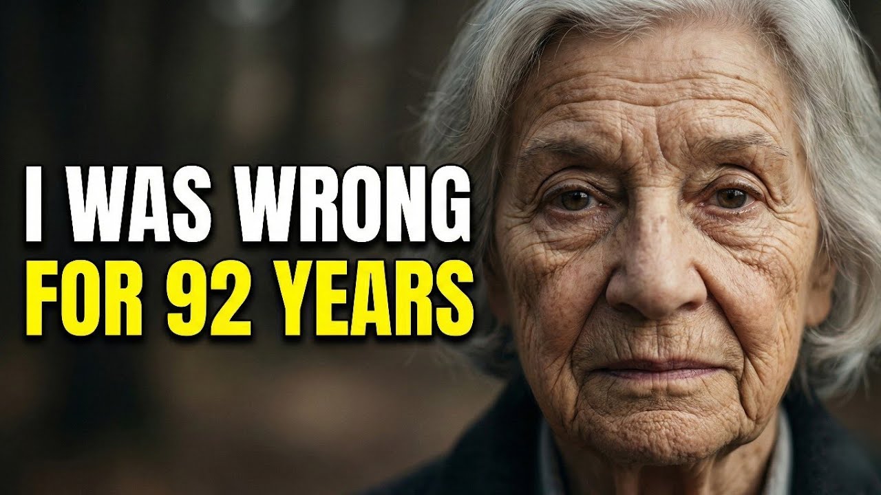 I'm 92. Everyone Is Chasing the Wrong Thing (Including You)