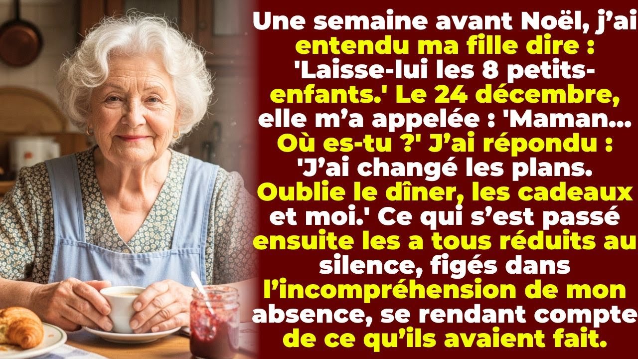 J'ai Entendu Le Plan De Noël De Mes Enfants — Laisser Les 8 Petits-Enfants Avec Moi Pendant Qu'Il...