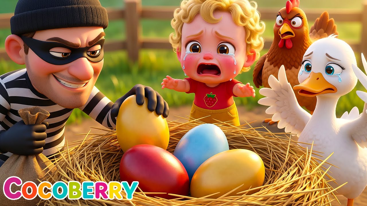 Ферма Старого Макдональда 🐒 Непослушный вор крадет яйца 🐣 CocoBerry TV
