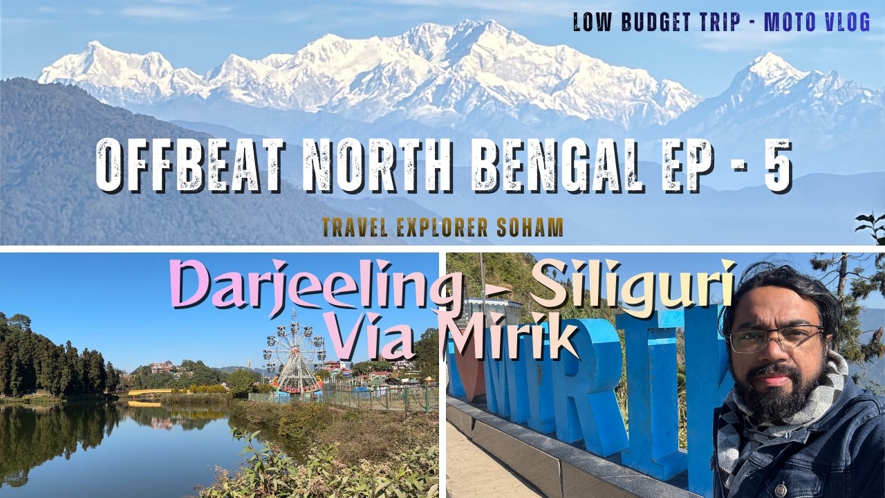 ভয়ঙ্কর Adventure করে শেষ হলো আমাদের Northbengal Ride | Darjeeling to Siliguri Via Mirik | EP - 5 |