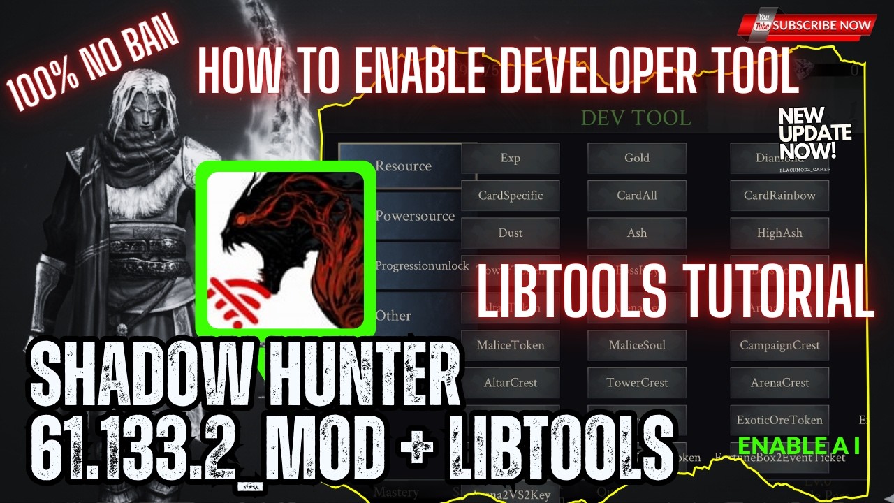 Shadowhunter v60.133.2 с Libotools #shadowhuntermod