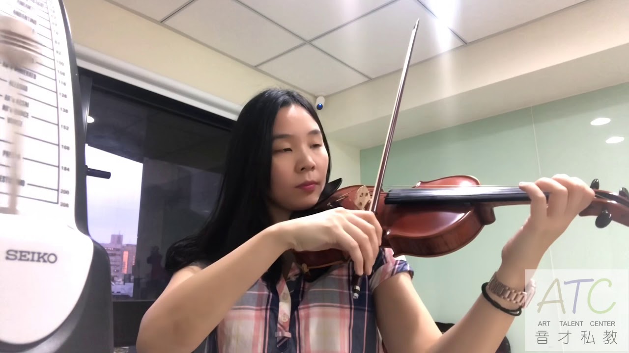 篠崎小提琴教本／第一冊／第154首／示範演奏：大妍老師