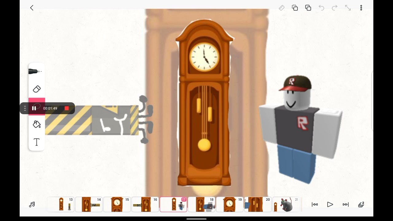 Hickory dickory Dock Roblox version made from flipacilp