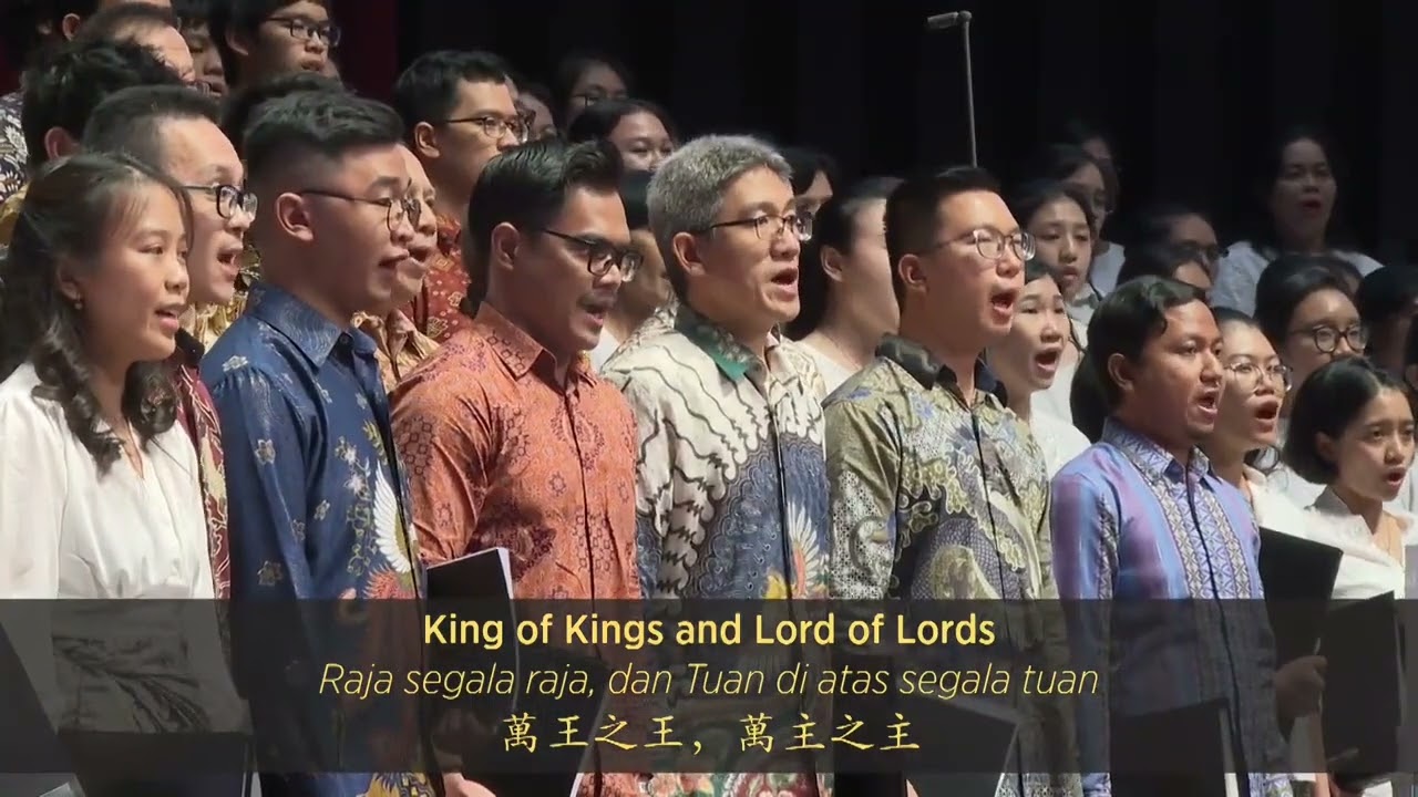 Handel Messiah - Hallelujah Chorus, Jakarta Oratorio Society, RMCI, Jakarta. #oratorio, #handel