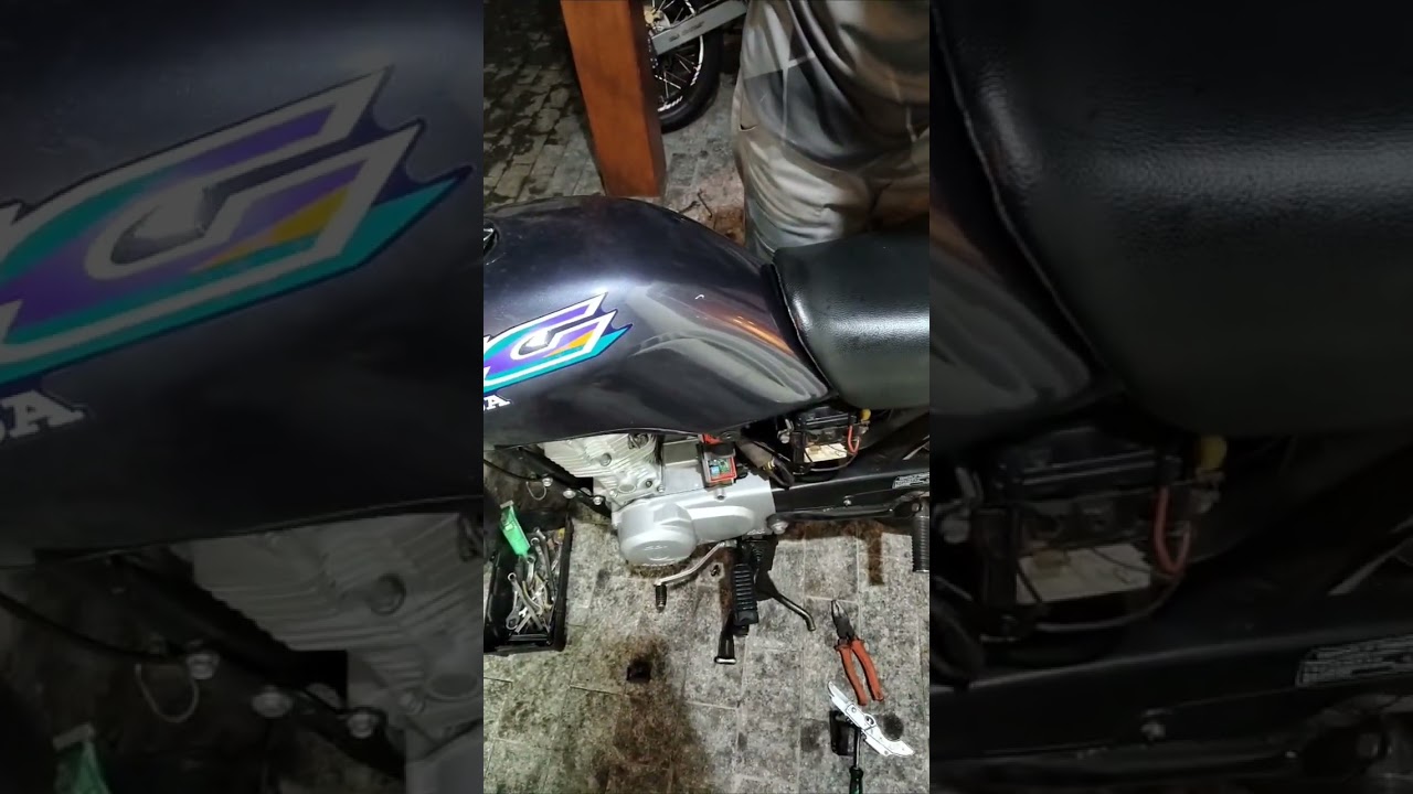 Cg 99 vareta cortando giro com 10000 RPM