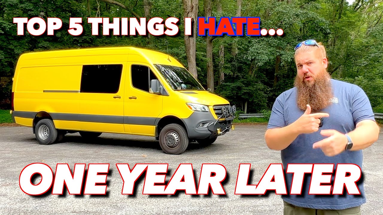 Пять вещей, которые я НЕНАВИЖУ после ГОДА владения Mercedes Sprinter 3500XD!