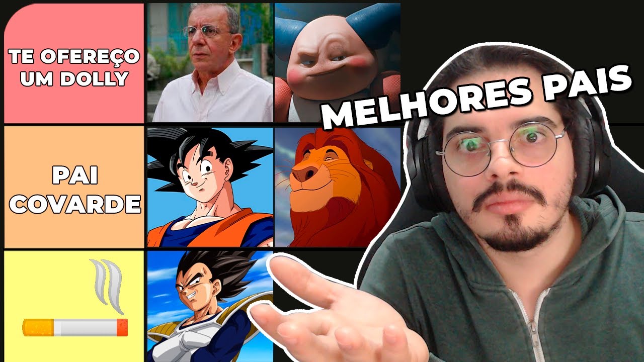 JULGANDO OS MELHORES PAIS! - Tier list de pais