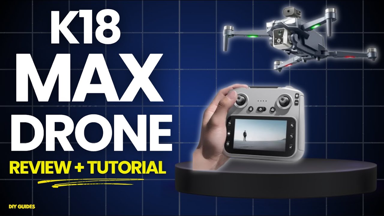 K18 Max Drone Review + Tutorial | How Accurate Is the GPS Positioning?